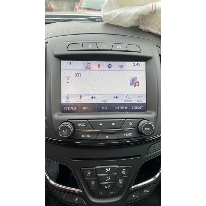 Bouton de warning OPEL INSIGNIA 1 Photo n°15