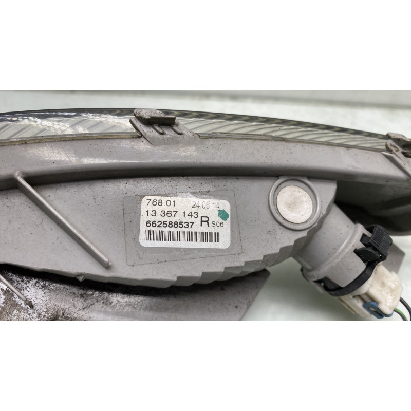 Optique avant secondaire droit (feux)(clignotant) OPEL ASTRA J Photo n°3