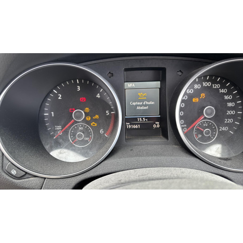 Commande chauffage VOLKSWAGEN GOLF 6 Photo n°19