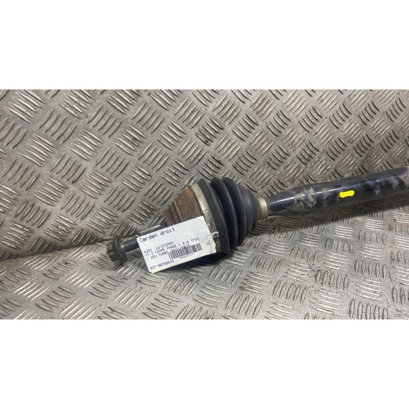 Cardan droit (transmission) AUDI TT 3 Photo n°2