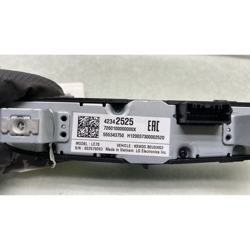 Commande autoradio OPEL ASTRA K Photo n°3