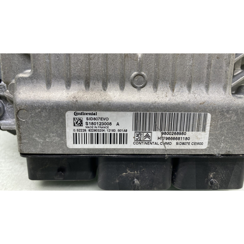 Calculateur moteur CITROEN BERLINGO 2 Photo n°2