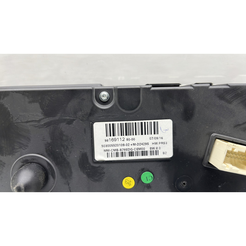 Compteur CITROEN C4 PICASSO 2 Photo n°3