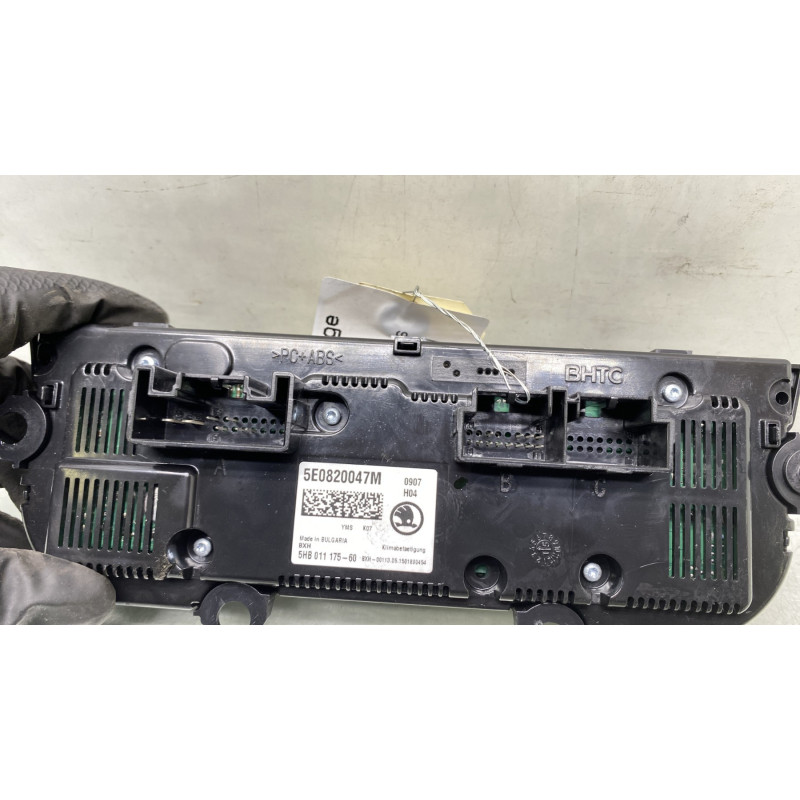 Commande chauffage SKODA OCTAVIA 3 Photo n°4