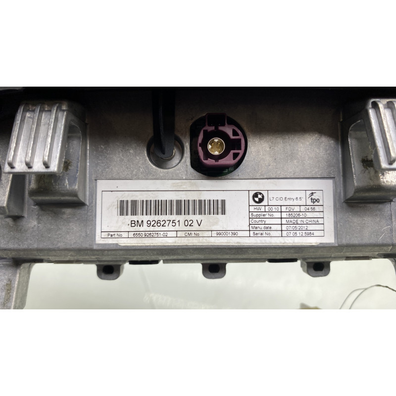 Ecran GPS BMW SERIE 1 F20 Photo n°4