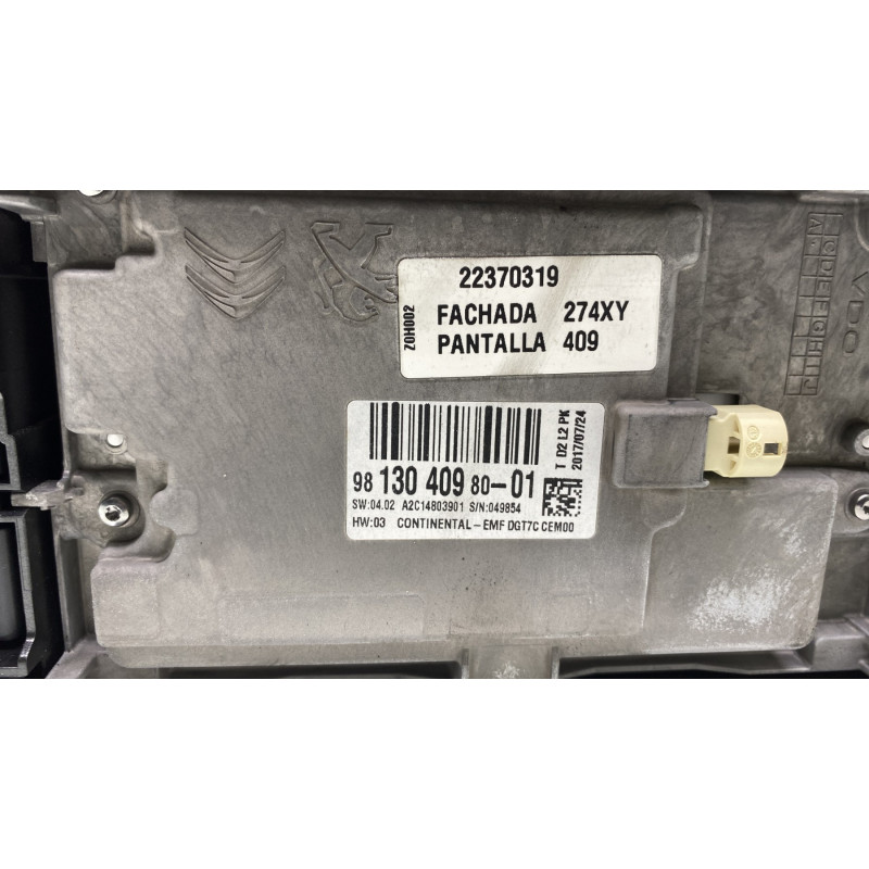 Ecran GPS CITROEN C4 PICASSO 2 Photo n°3