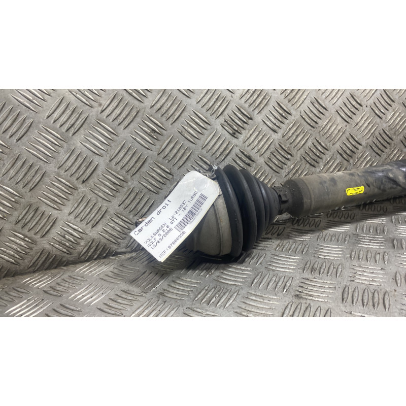 Cardan droit (transmission) VOLKSWAGEN GOLF 5 Photo n°2