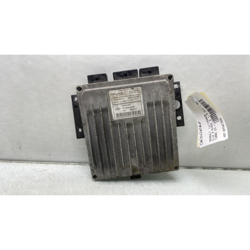 Calculateur moteur RENAULT CLIO 2 Photo n°1