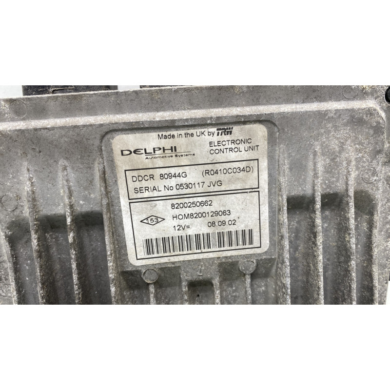 Calculateur moteur RENAULT CLIO 2 Photo n°2