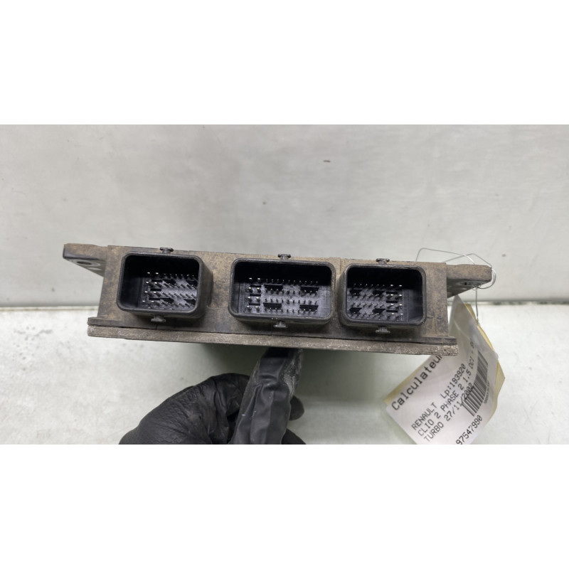 Calculateur moteur RENAULT CLIO 2 Photo n°3