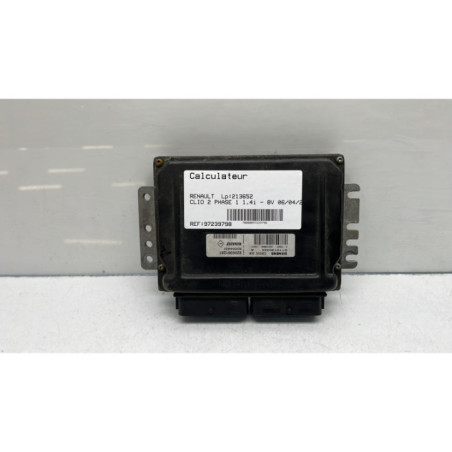 Calculateur moteur RENAULT CLIO 2 Photo n°1