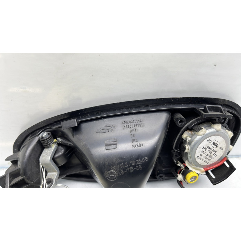 Poignee interieur arriere droit SEAT LEON 2 Photo n°4