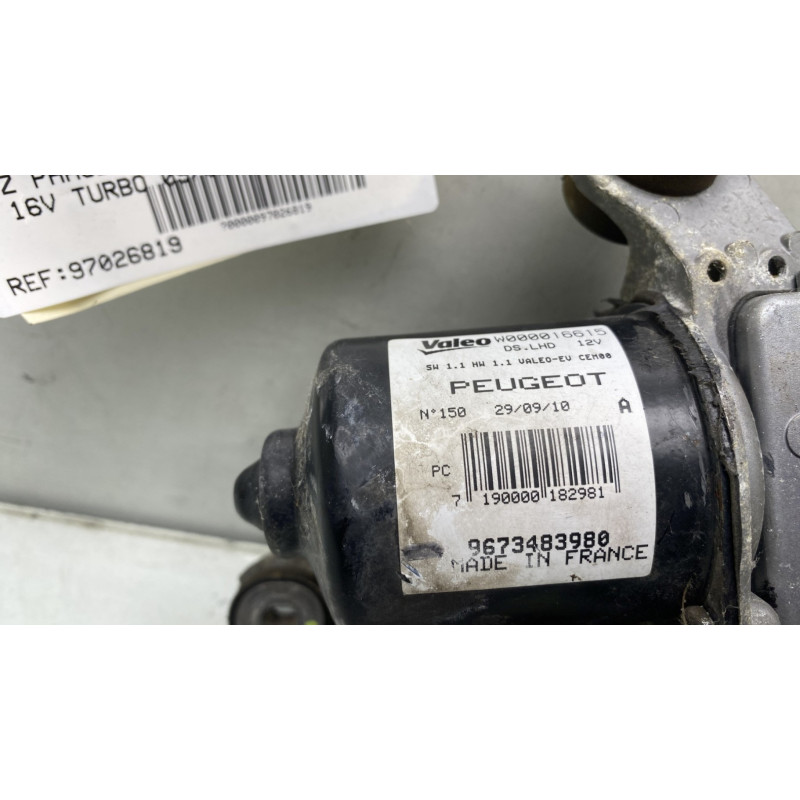 Moteur essuie glace avant gauche PEUGEOT RCZ Photo n°5