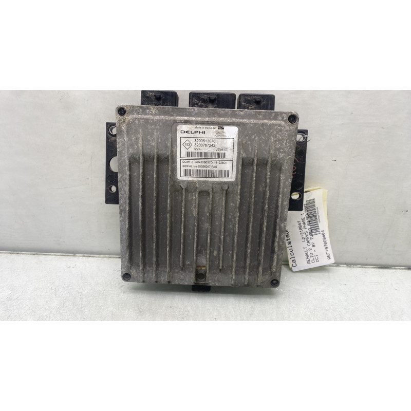 Calculateur moteur RENAULT CLIO 2 CAMPUS Photo n°2