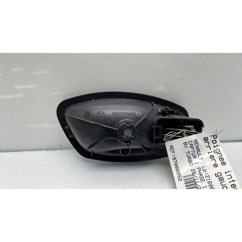 Poignee interieur arriere gauche RENAULT CAPTUR 1 Photo n°2