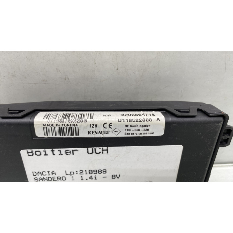 Boitier UCH DACIA SANDERO 1 Photo n°3