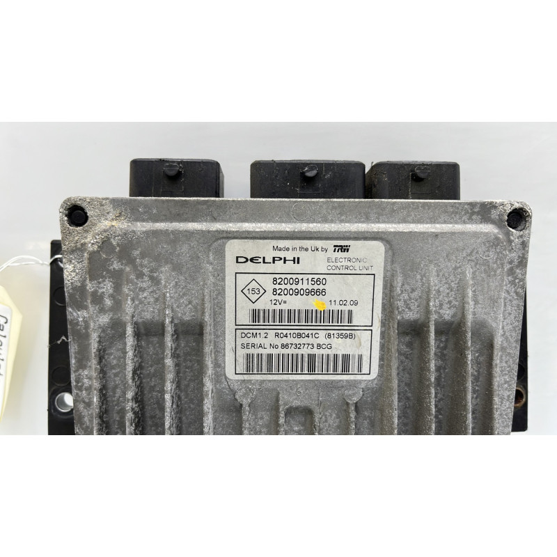 Calculateur moteur RENAULT CLIO 3 Photo n°2