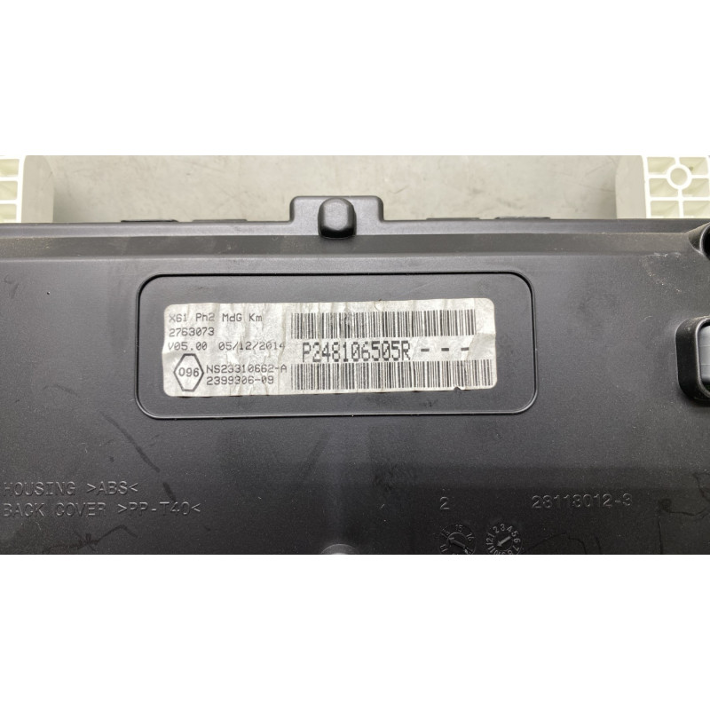 Compteur RENAULT KANGOO 2 Photo n°3