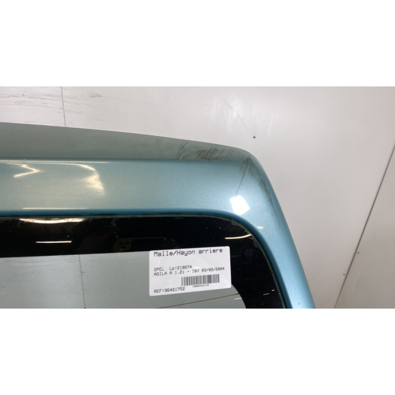 Malle/Hayon arriere OPEL AGILA A Photo n°3