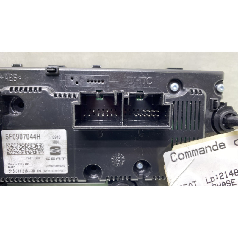 Commande chauffage SEAT LEON 3 Photo n°4