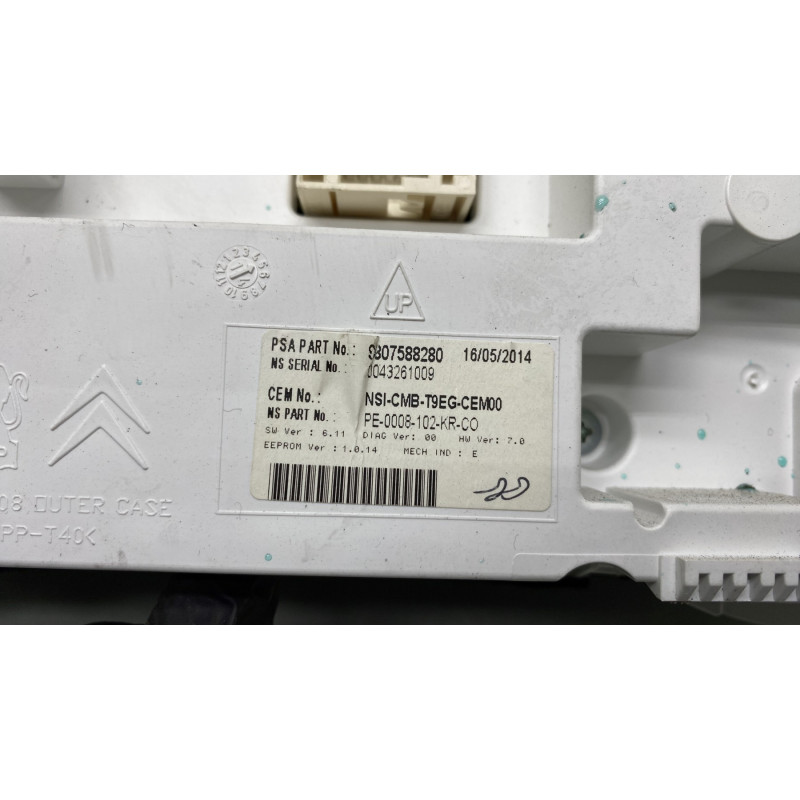 Compteur PEUGEOT 308 2 SW Photo n°4