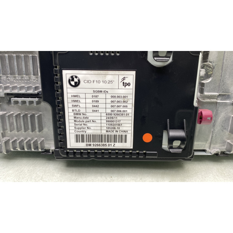 Ecran GPS BMW SERIE 5 F11 Photo n°4