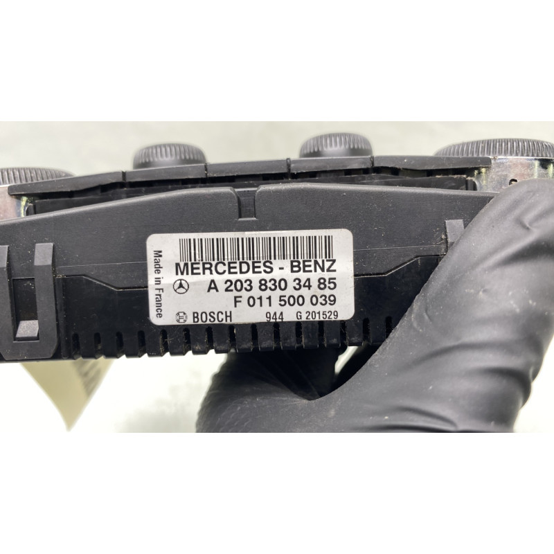 Commande chauffage MERCEDES CLASSE C 203 Photo n°4