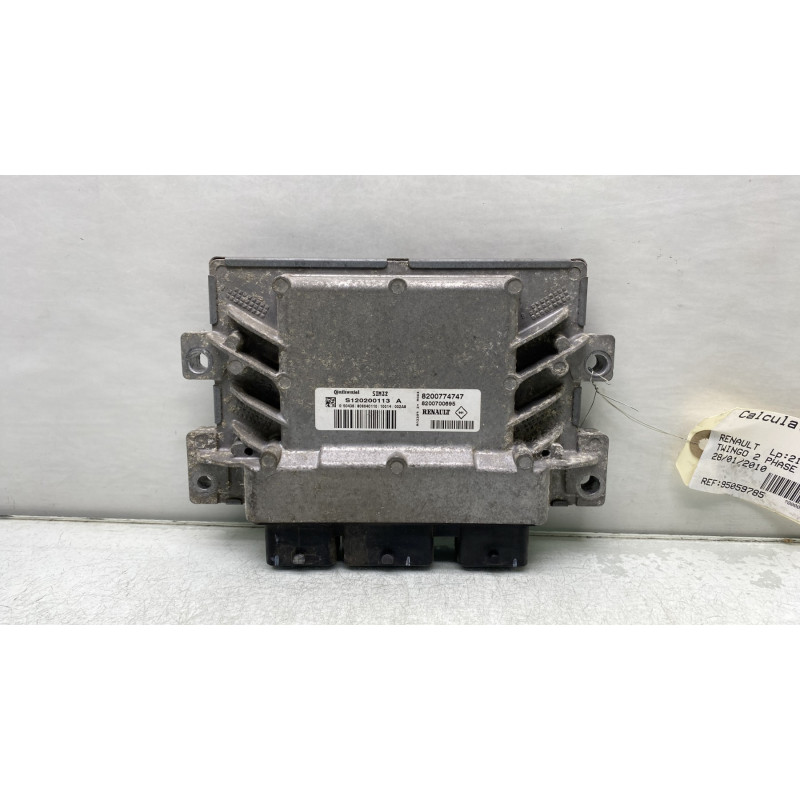 Calculateur moteur RENAULT TWINGO 2 Photo n°1
