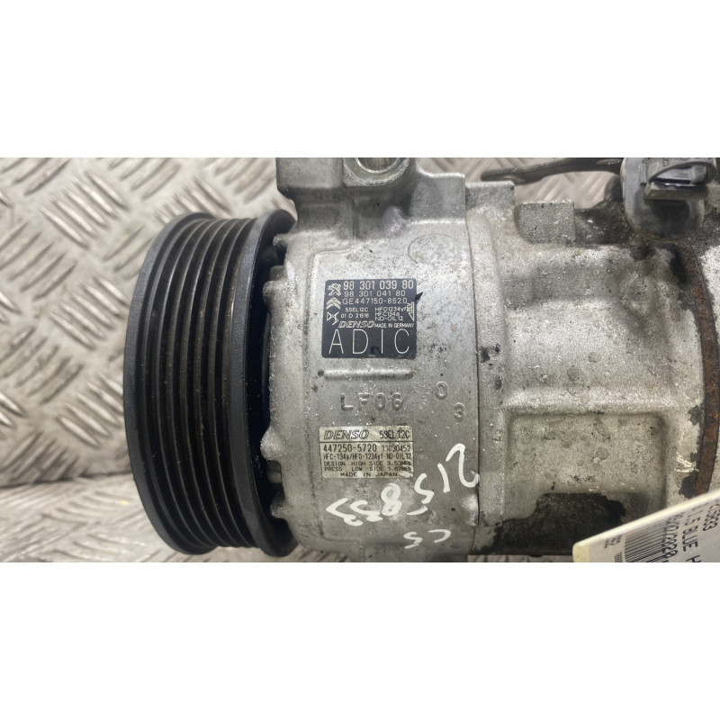 Compresseur clim CITROEN C5 AIRCROSS Photo n°2