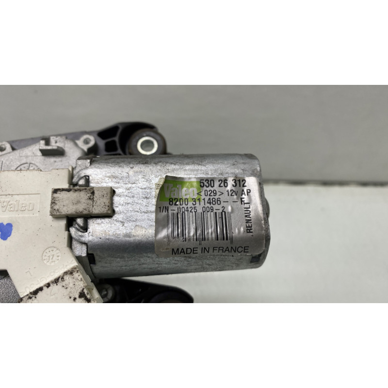 Moteur essuie glace arriere RENAULT TWINGO 2 Photo n°3
