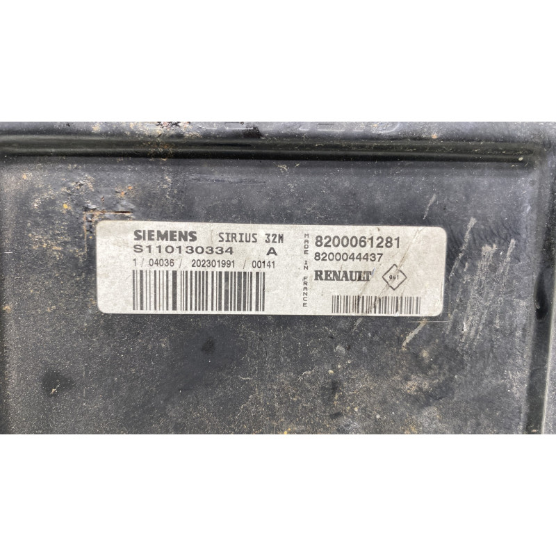 Calculateur moteur RENAULT CLIO 2 Photo n°4