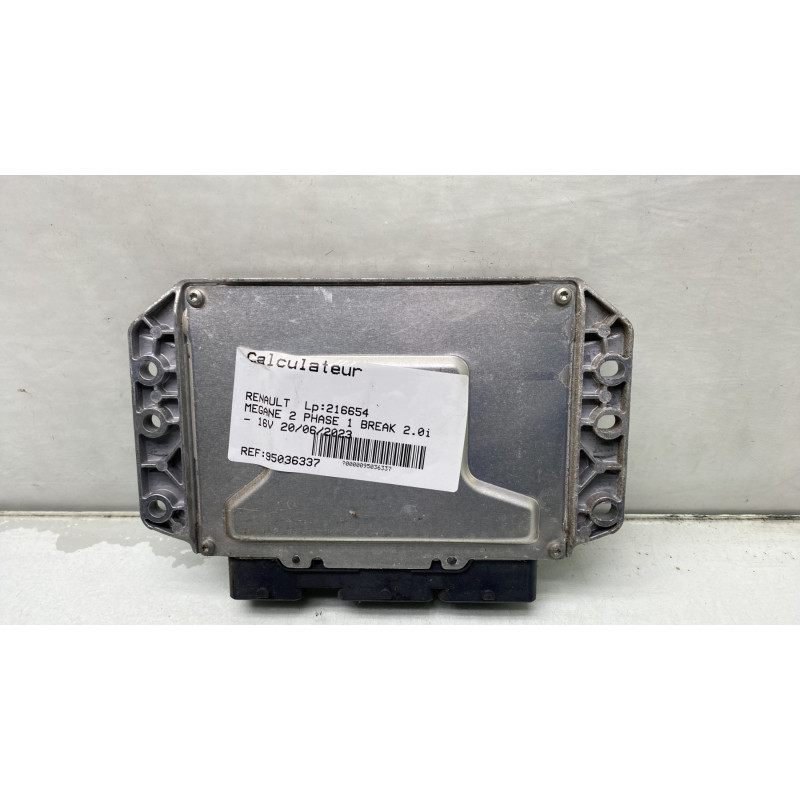 Calculateur moteur RENAULT MEGANE 2 Photo n°4
