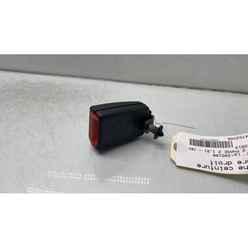 Attache ceinture arriere droit RENAULT TWINGO 2 Photo n°3
