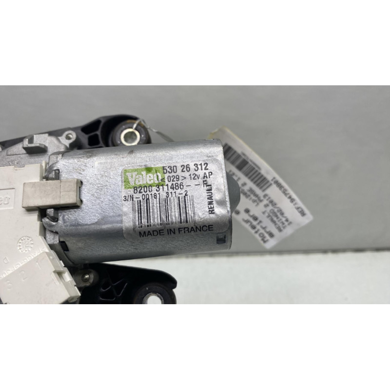 Moteur essuie glace arriere RENAULT TWINGO 2 Photo n°5