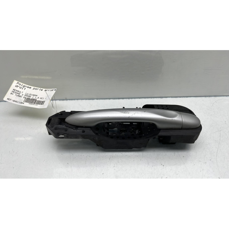 Poignee porte arriere droit RENAULT MEGANE 3 Photo n°5
