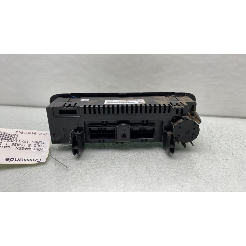 Commande chauffage VOLKSWAGEN POLO 5 Photo n°4
