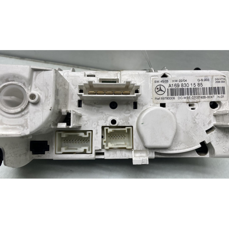 Commande chauffage MERCEDES CLASSE B 245 Photo n°1