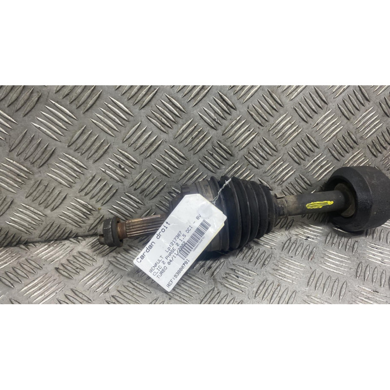 Cardan droit (transmission) RENAULT CLIO 2 Photo n°2