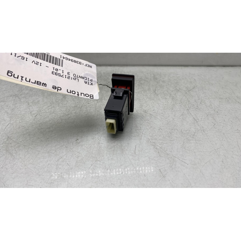 Bouton de warning KIA PICANTO 3 Photo n°4