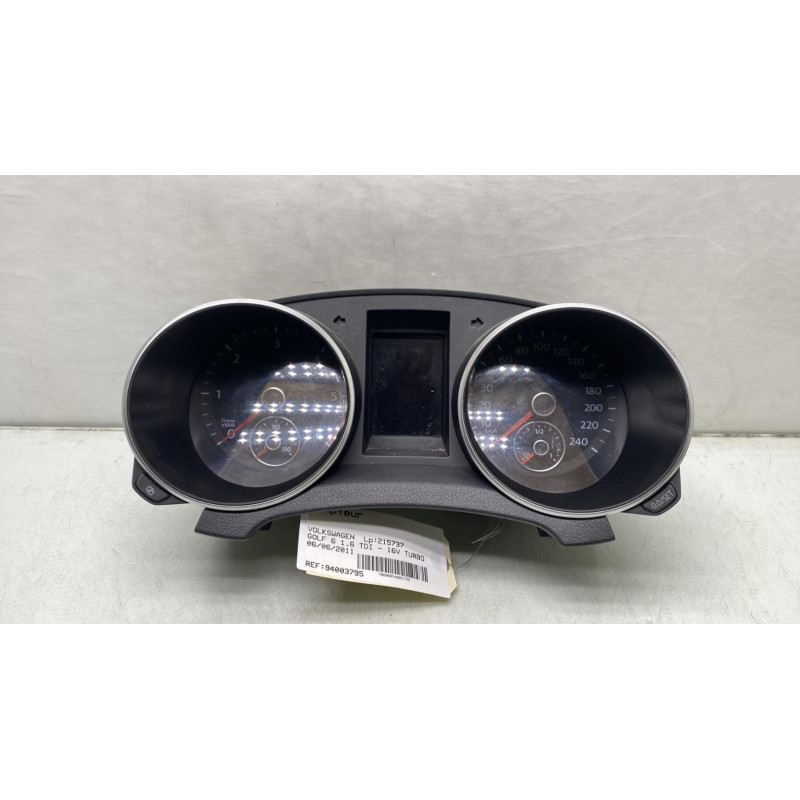 Compteur VOLKSWAGEN GOLF 6 Photo n°5