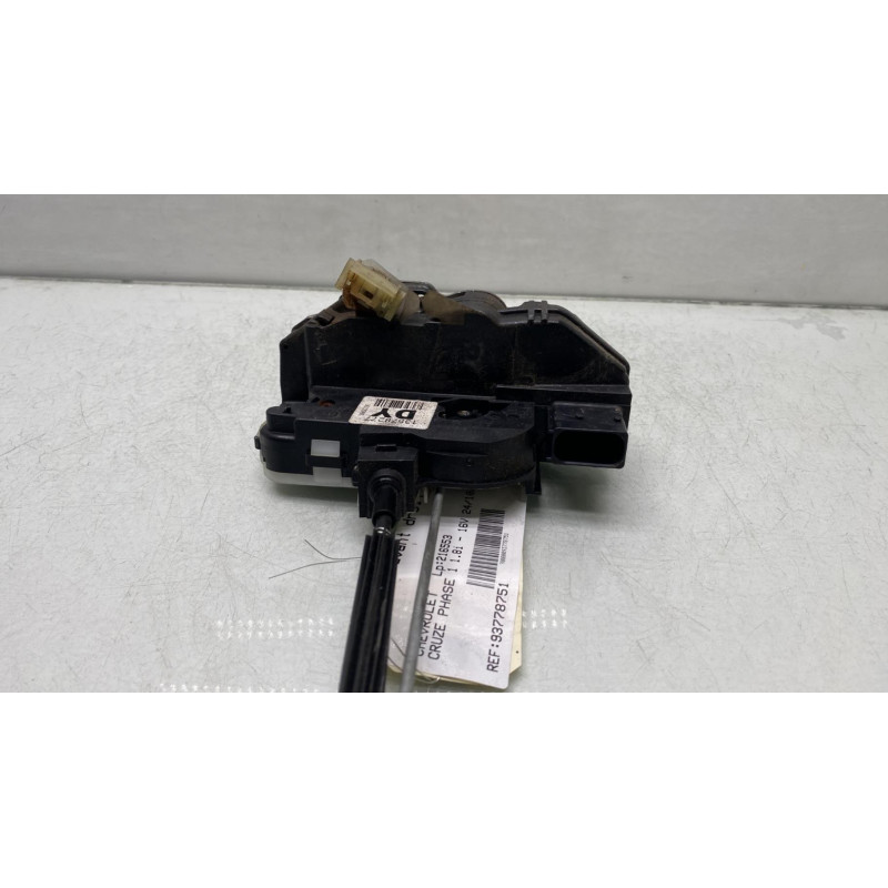 Serrure avant droit CHEVROLET CRUZE Photo n°1