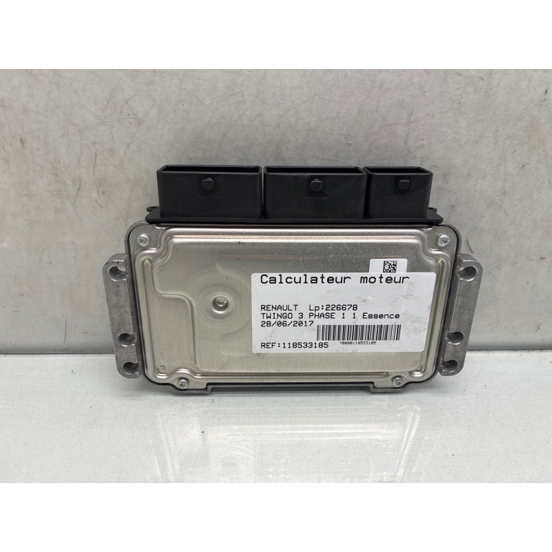 Calculateur moteur RENAULT TWINGO 3 Photo n°2