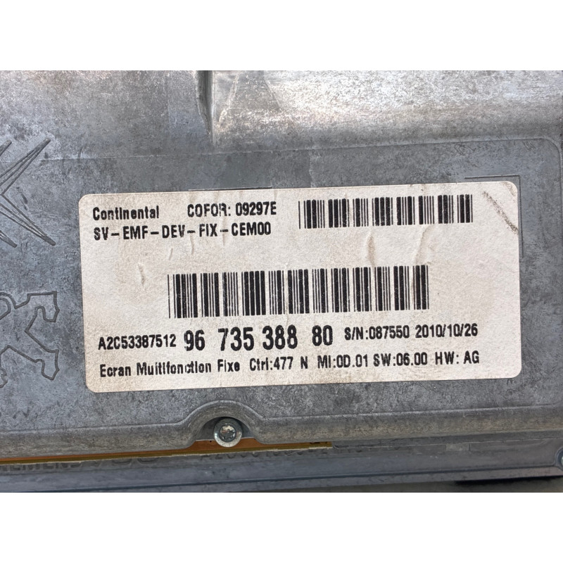 Ecran GPS CITROEN C3 2 Photo n°5