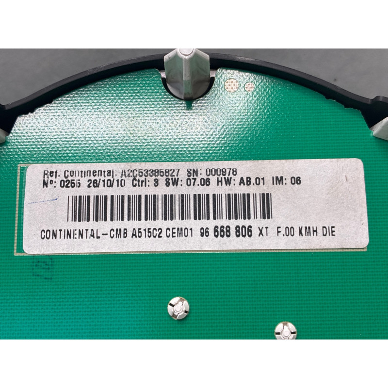 Compteur CITROEN C3 2 Photo n°3