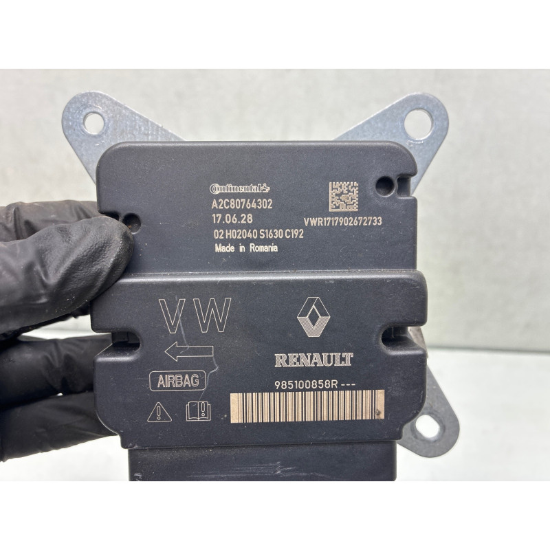 Boitier air bag RENAULT TWINGO 3 Photo n°3