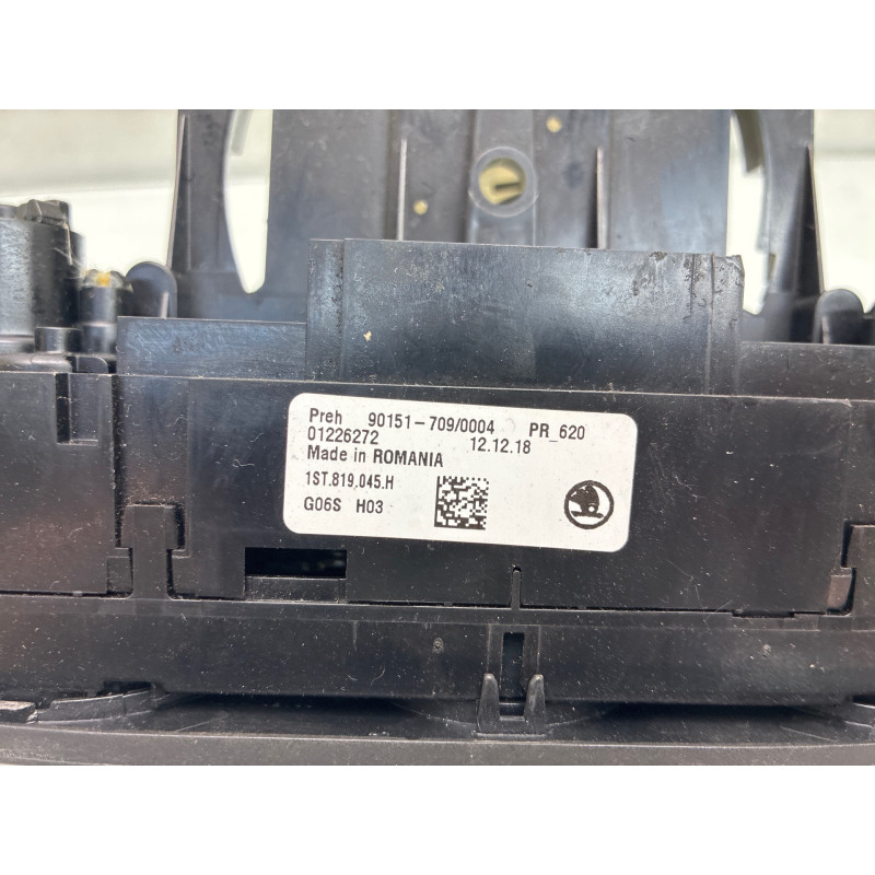 Commande chauffage SKODA CITIGO Photo n°3