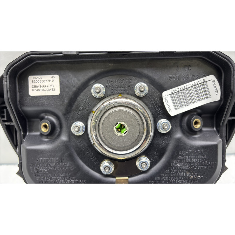 Air bag conducteur RENAULT KANGOO 1 Photo n°3
