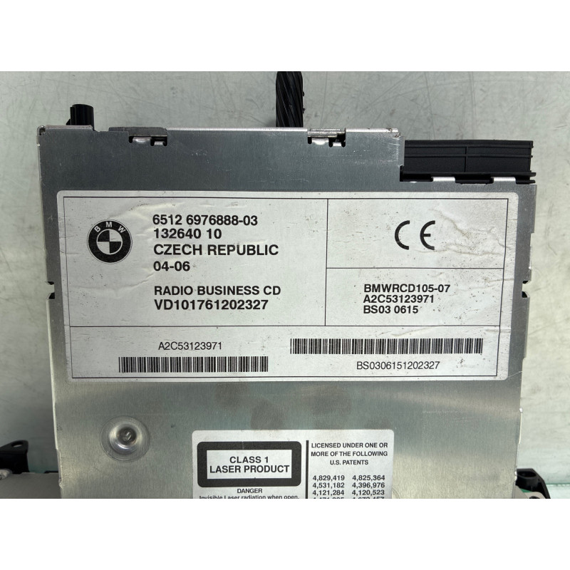 Autoradio d'origine BMW X3 E83 Photo n°2