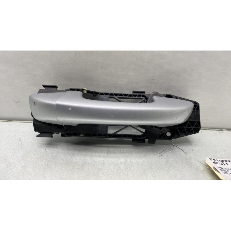 Poignee porte avant droit VOLKSWAGEN GOLF 6 Photo n°3
