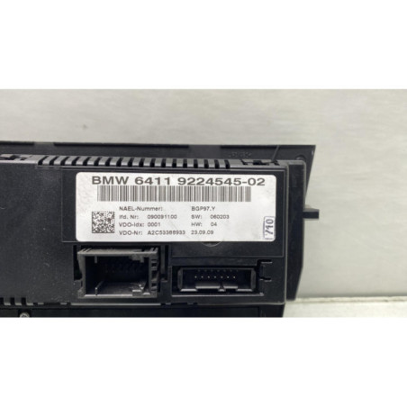 Commande chauffage BMW SERIE 3 E91 Photo n°1